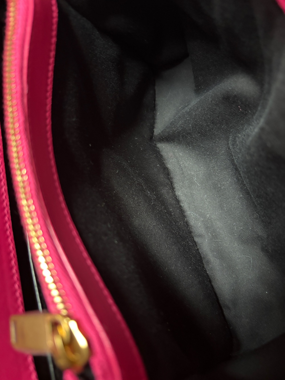RARE Saint Laurent YSL Small Loulou Pink Fuchsia Shoulder Bag - Picture 15 of 17